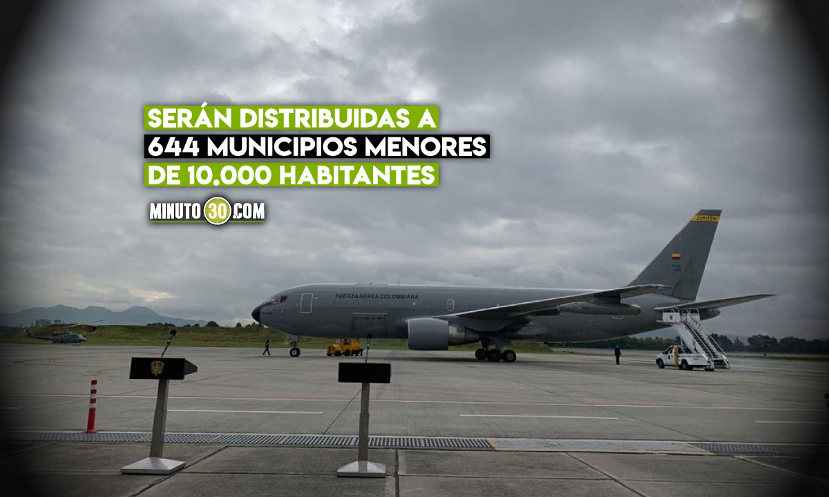 Llegaron a Colombia las 2.5 millones de vacunas Janssen Llegaron a Colombia las 2.5 millones de vacunas Janssen