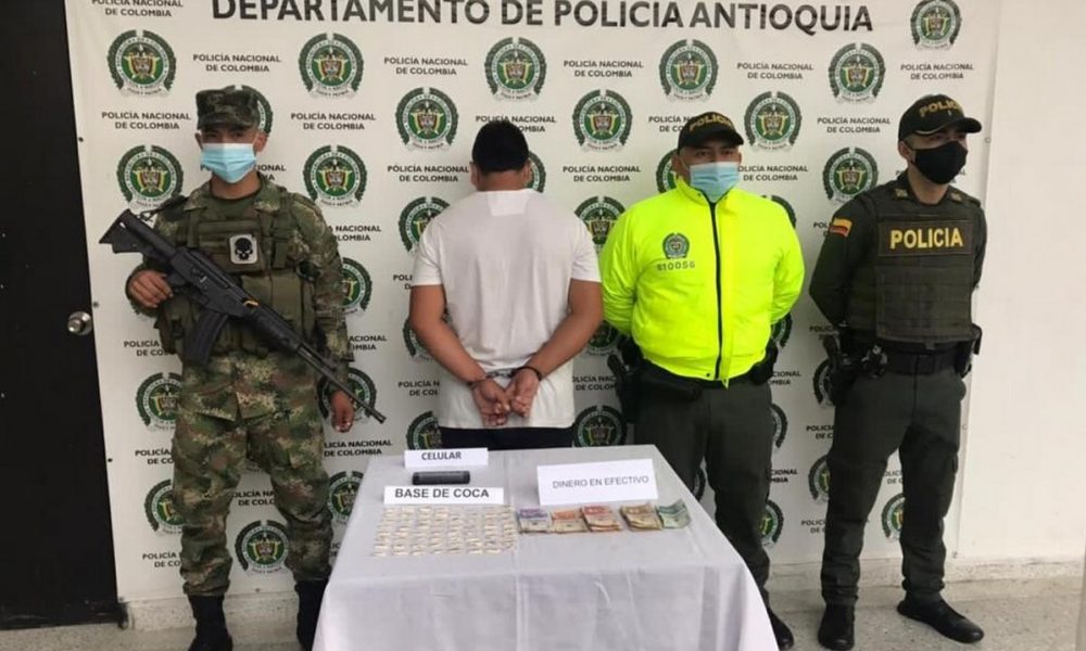 Capturaron a presunto expendedor de droga en Cisneros