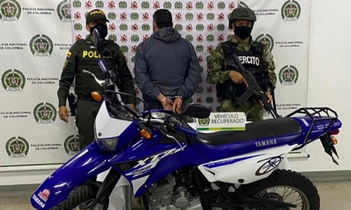 Lo 'agarraron' en Itagüí con una moto robada 1 Lo 'agarraron' en Itagüí con una moto robada