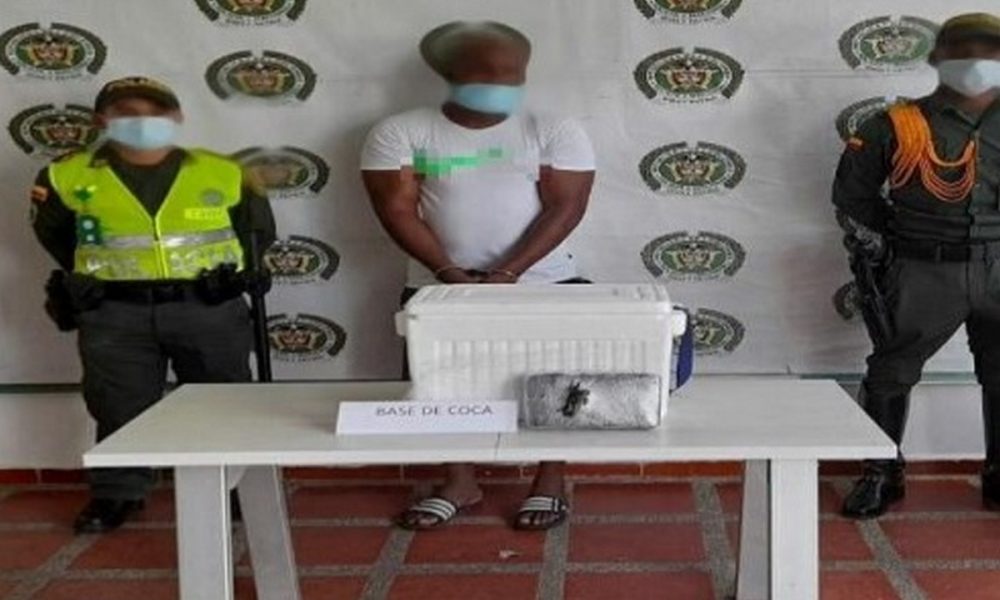 Capturado por llevar cocaína en una nevera en Quibdó