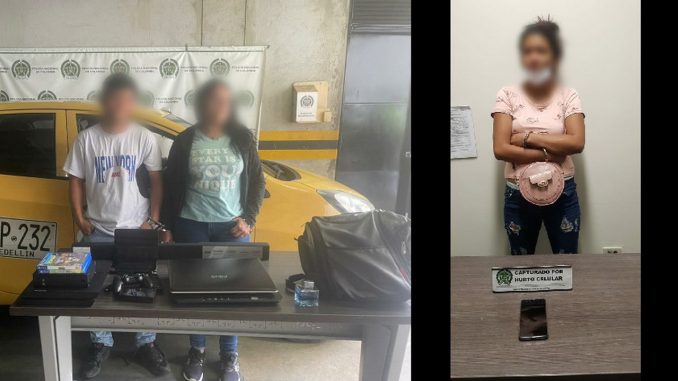 Cogieron por hurto a estas 'bellezas' en Medellín Cogieron por hurto a estas 'bellezas' en Medellín