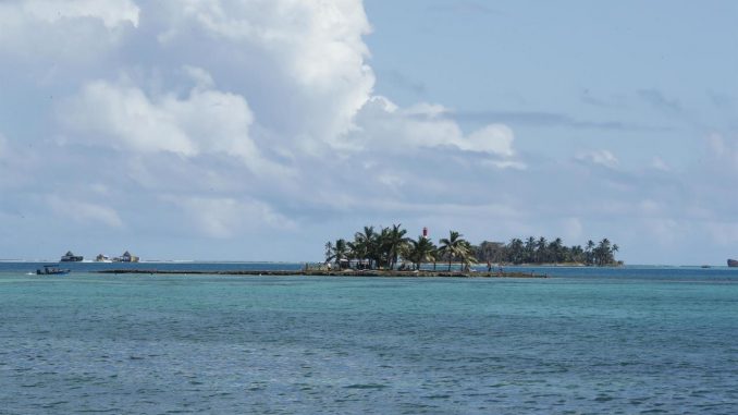 En noviembre de 2012, la Corte Internacional de Justicia (CIJ) confirmó la soberanía colombiana de siete cayos cercanos a las islas de San Andrés, Providencia y Santa Catalina, pero le dio a Nicaragua una porción de mar mayor de la que tenía anteriormente. EFE/Mauricio Dueñas/Archivo Corte Internacional de Justicia
