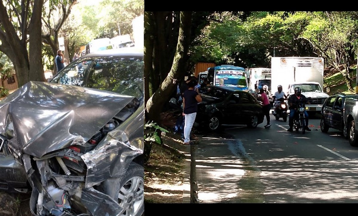 Varios carros se chocaron por Campos de Paz Varios carros se chocaron por Campos de Paz