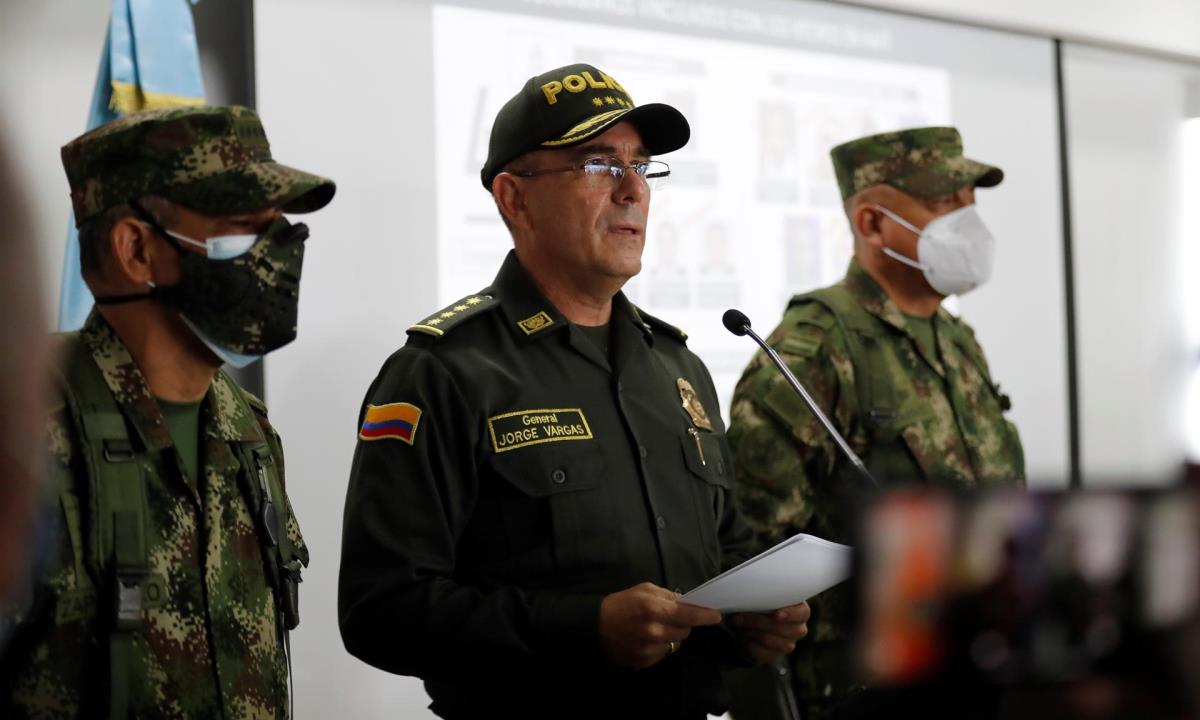 La Policía colombiana dice que un exfuncionario de Haití dio la orden del magnicidio 1 Policía colombiana
