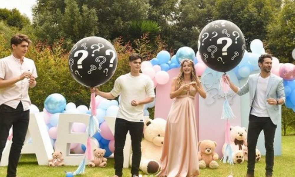 Enorme fiesta que hizo Cristina Hurtado para revelar el sexo de su bebé