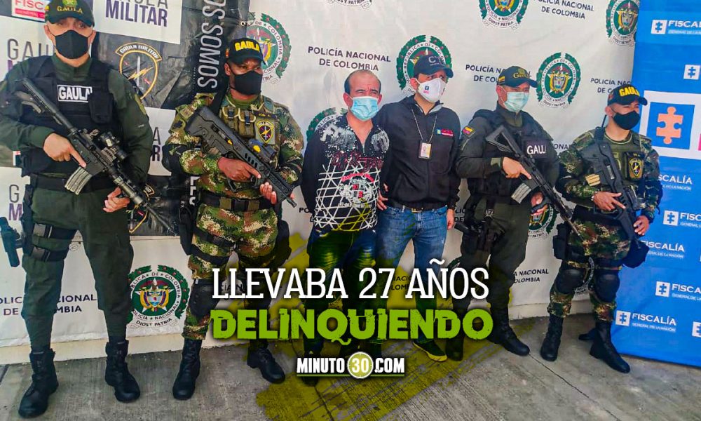 ¡Cayó alias 'Pablo'!, tercer cabecilla de 'Adán Izquierdo'