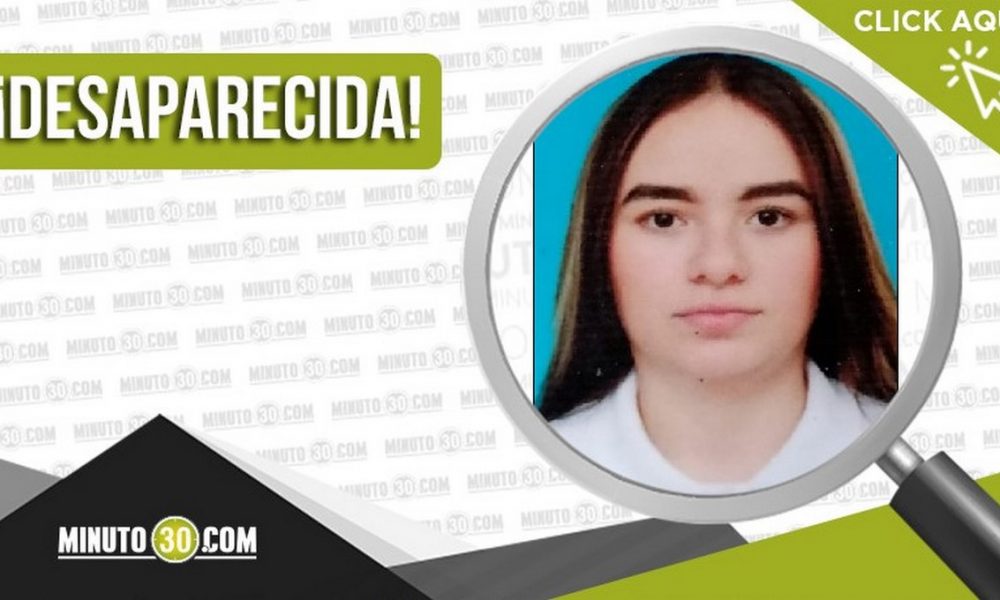 Jhoana Gómez Arango desaparecida