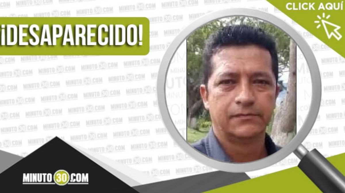 Alirio Jiménez Salazar desaparecido Alirio Jiménez Salazar desaparecido