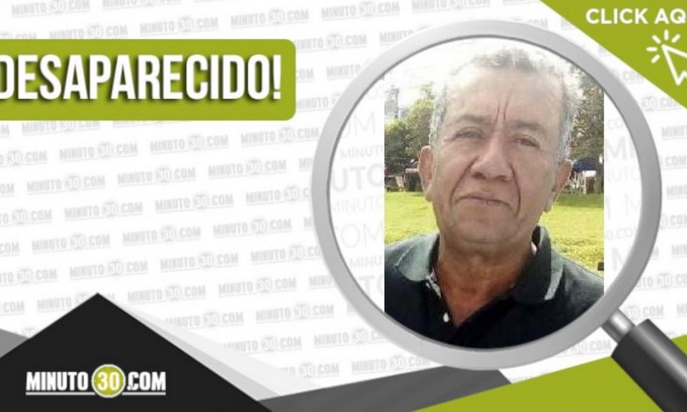 Luis Rojas desaparecido