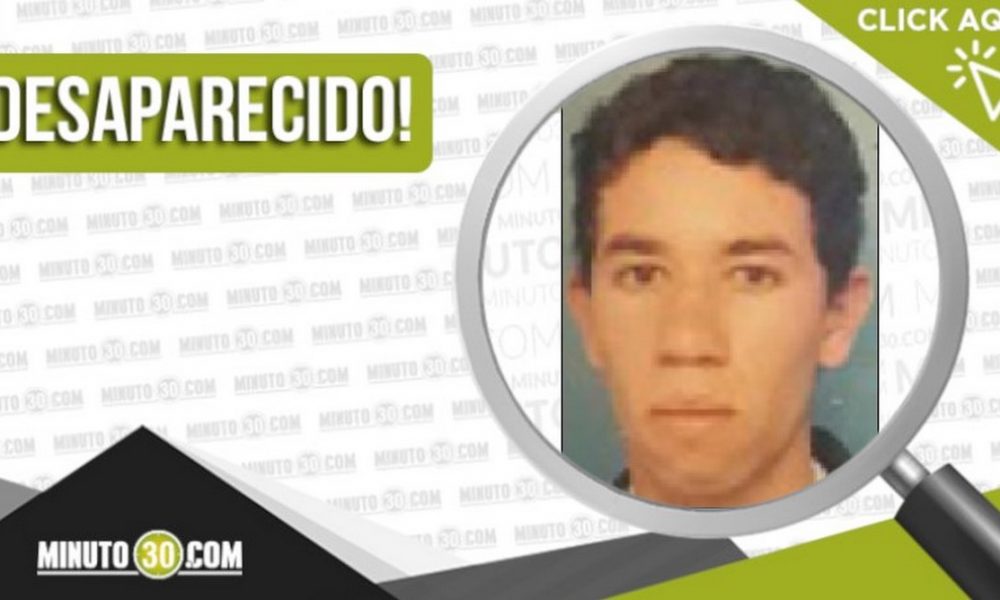 Luis Alberto Bohórquez Ramírez desaparecido