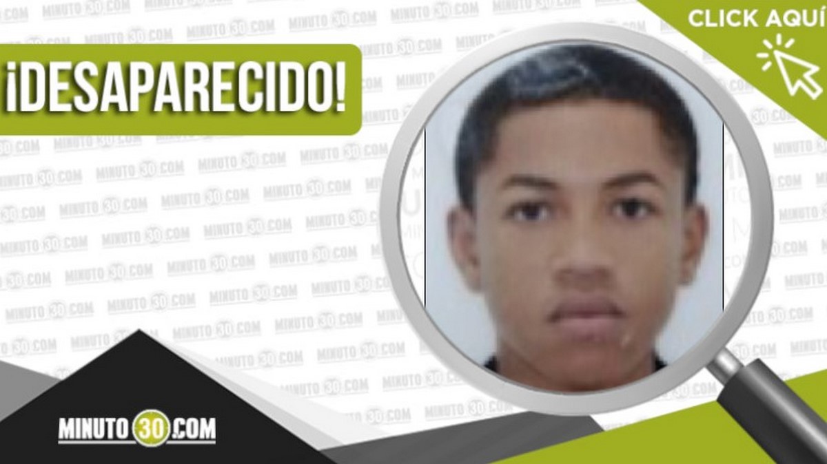 Edison Estiven Córdoba Mosquera está desaparecido Edison Estiven Córdoba Mosquera está desaparecido