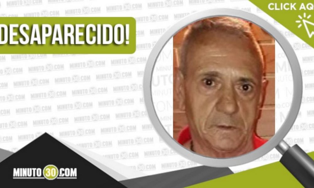 Francisco Iván Montoya Pérez desaparecido