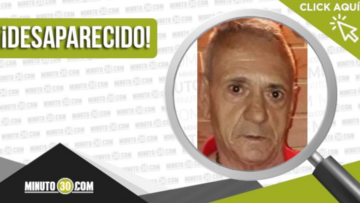 El señor Francisco Iván Montoya Pérez desapareció en el barrio Mesa de Envigado 1 Francisco Iván Montoya Pérez desaparecido