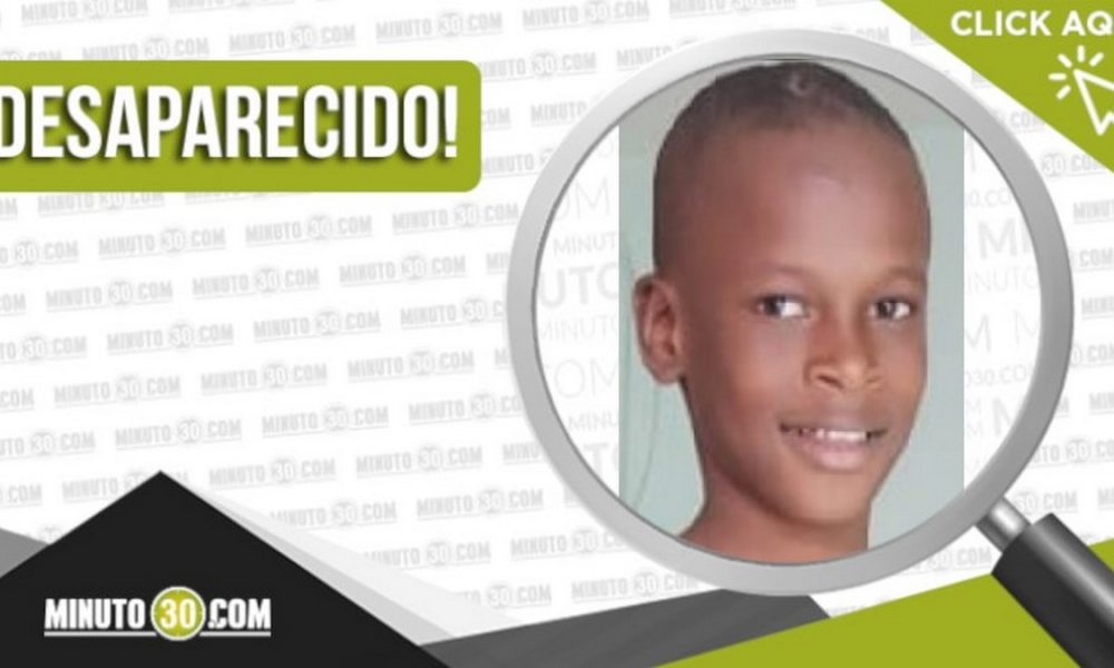 Jowell Stiven Perea Mosquera desaparecido