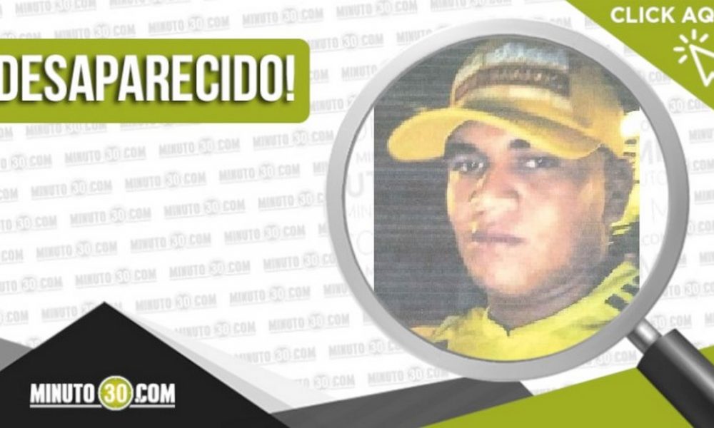 Edilson José Sierra Ibáñez desaparecido