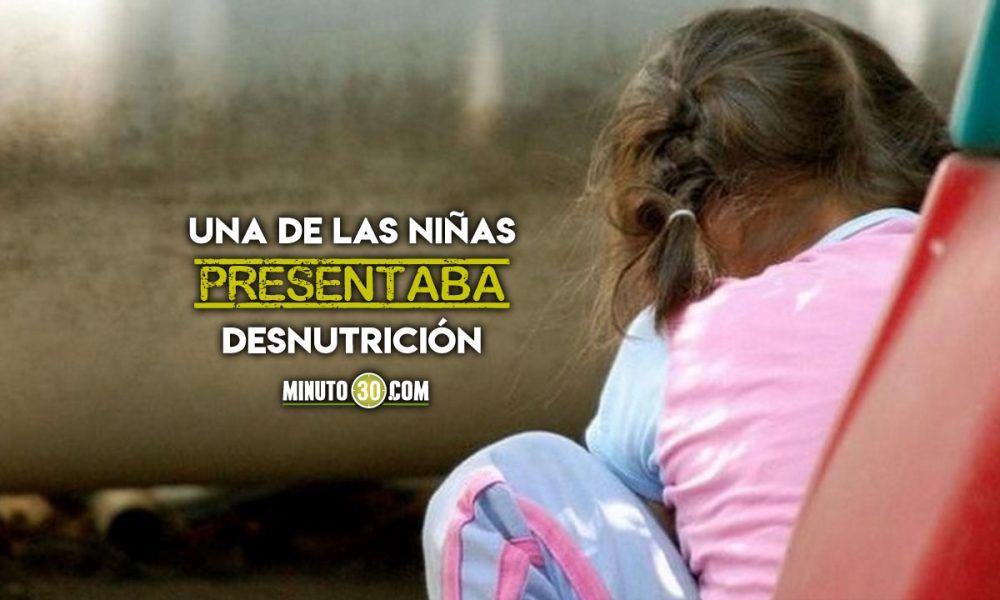 Capturados por usar niñas de 1, 3 y 5 años para pedir plata