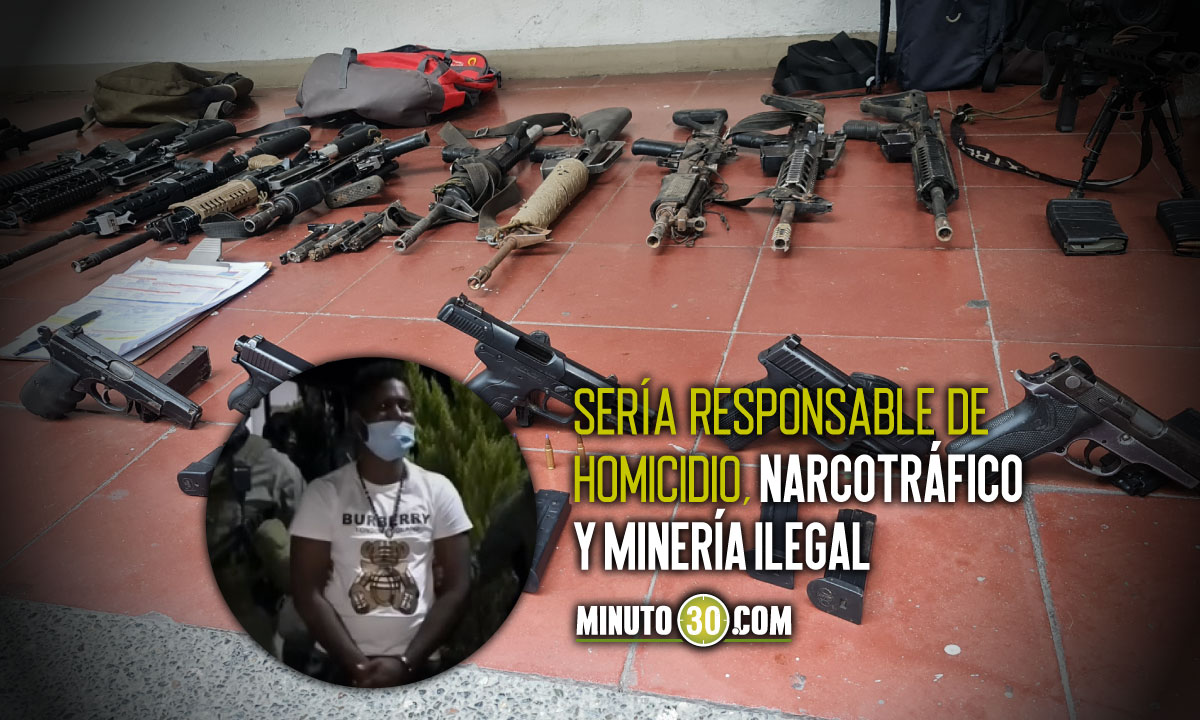Cogieron a 'Don Putas', cabecilla de disidencias de las Farc Cogieron a 'Don Putas', cabecilla de disidencias de las Farc