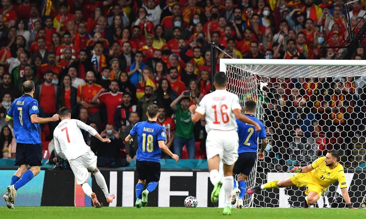 Italia elimina a España en los penaltis 2 Italia