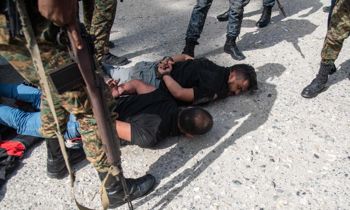 En Fotos: Son quince colombianos y dos estadounidenses arrestados por magnicidio en Haití 1 haití