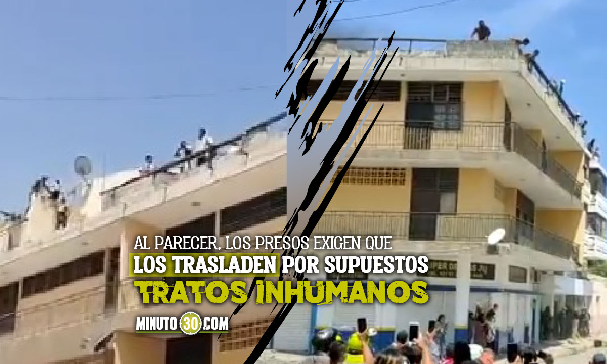 Presos se tomaron Centro de Reclusión Transitoria Presos se tomaron Centro de Reclusión Transitoria
