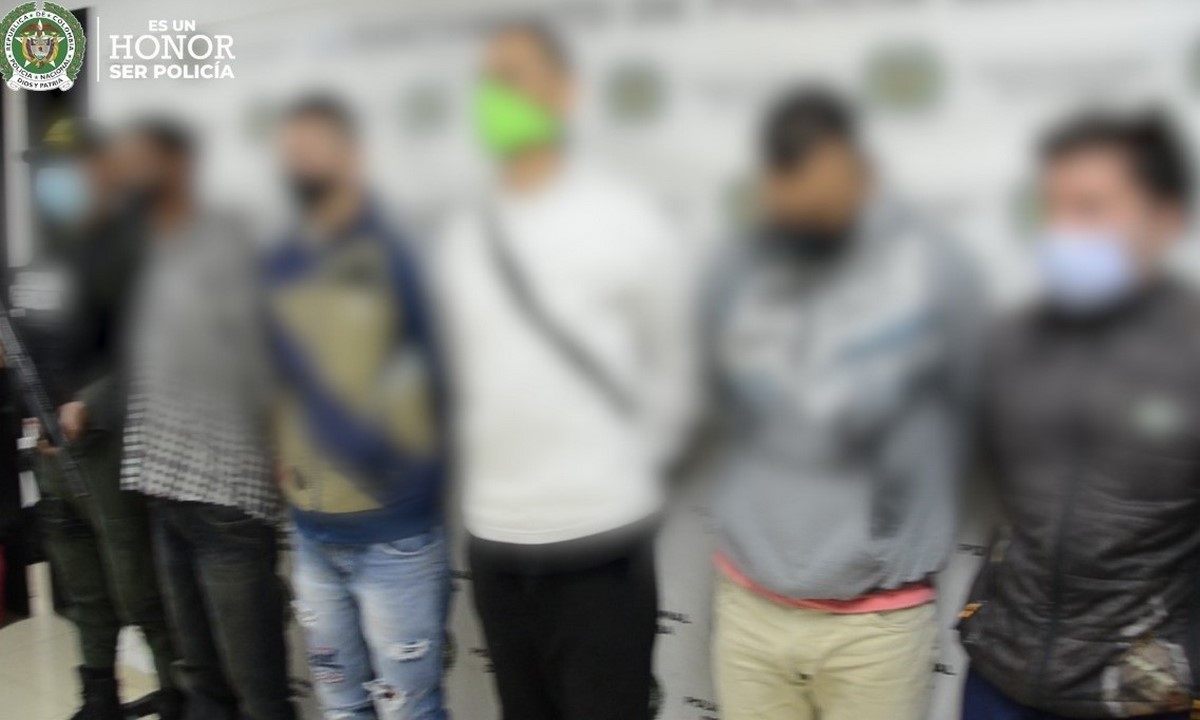 ¡Cayeron 'Los Peludos'! Siete presuntos integrantes fueron capturados 1 Capturados siete presuntos integrantes de 'Los Peludos'