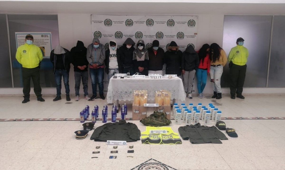 Cayeron 11 de 'Los San Martín', señalados de daños a locales comerciales durante protestas 1 Capturados 11 de 'Los San Martín'