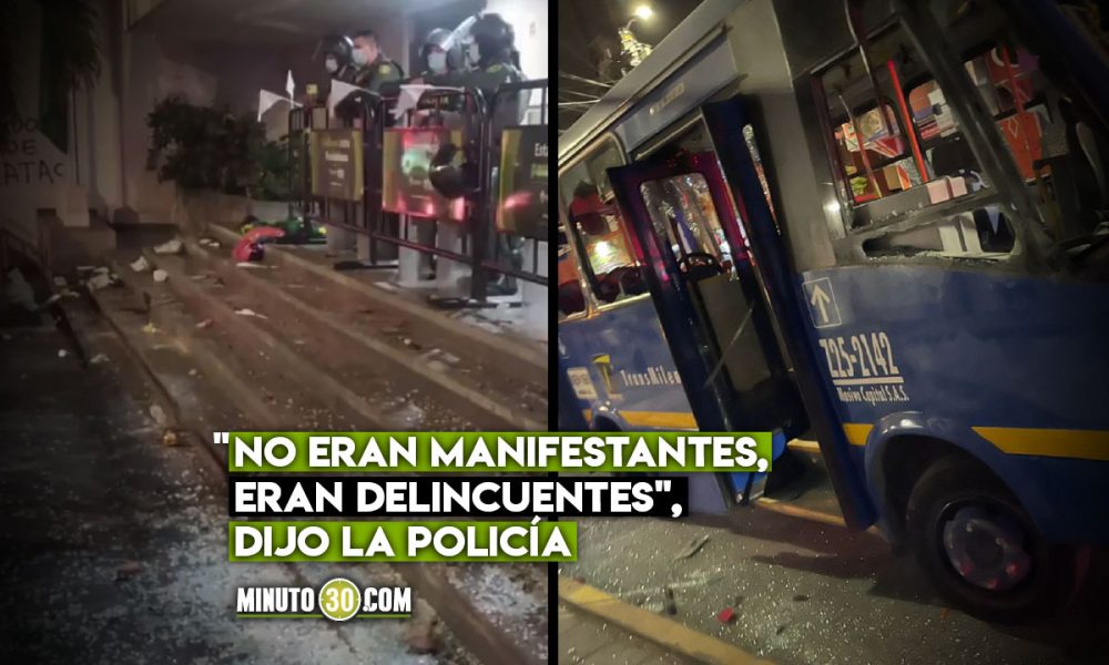 Califican de "violencia extrema" actos vandálicos de ayer