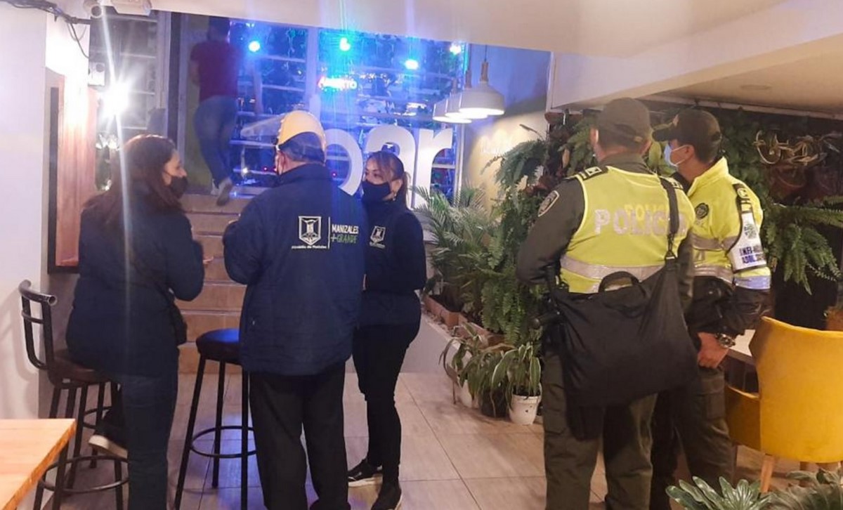 Se llevaron a 13 para el CTP en controles de Manizales Se llevaron a 13 para el CTP en controles de Manizales