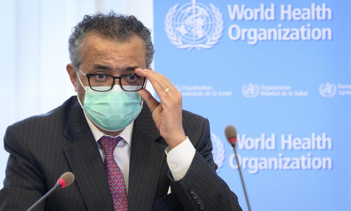 OMS: la pandemia está en un momento "muy peligroso" por el auge de la variante delta 1 pandemia, oms tedros variante delta