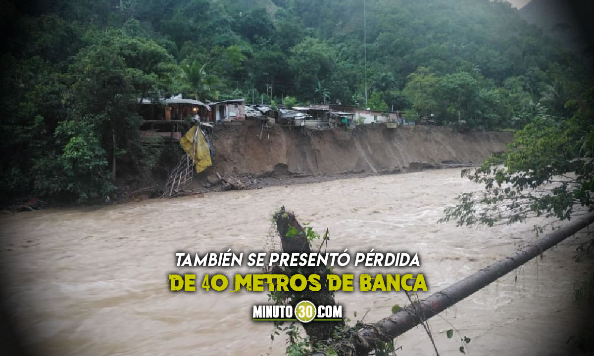 Adulto mayor desaparecido y 36 casas afectadas por creciente súbita en Montebello, Antioquia 1 creciente súbita en Montebello