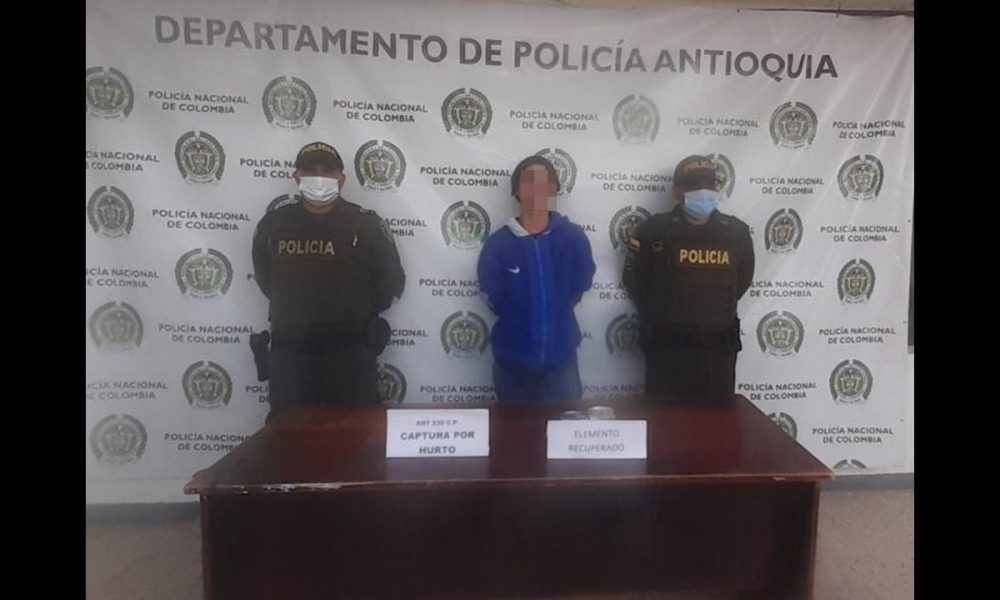 Este hombre ingresó a una finca en Marinilla para robar productos alimenticios