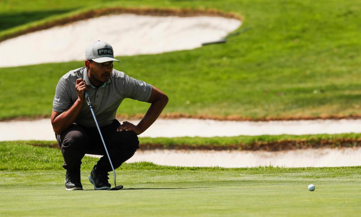 En la imagen, el golfista colombiano Sebastián Muñoz. EFE/José Méndez/Archivo Sebastián Muñoz
