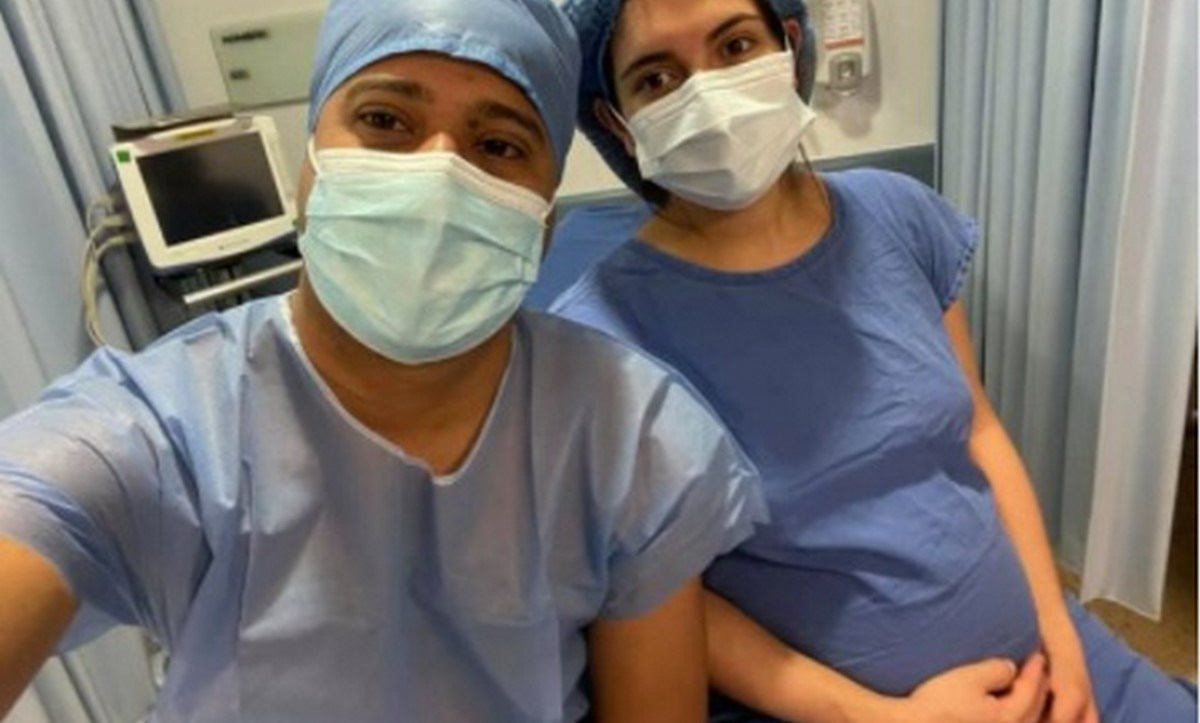 "Bienvenida Julieta": Secretario de inclusión social de Medellín conoció a su segundo bebé 1 secretario social medellin bebe 2