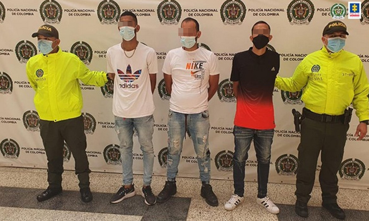 Encarcelaron a tres venezolanos que atacaron a la fuerza Pública en Medellín