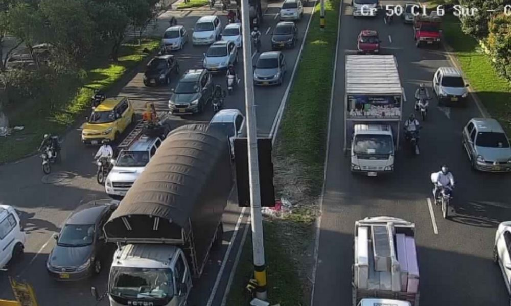 Conozca como están las vías en Medellín en plena hora pico