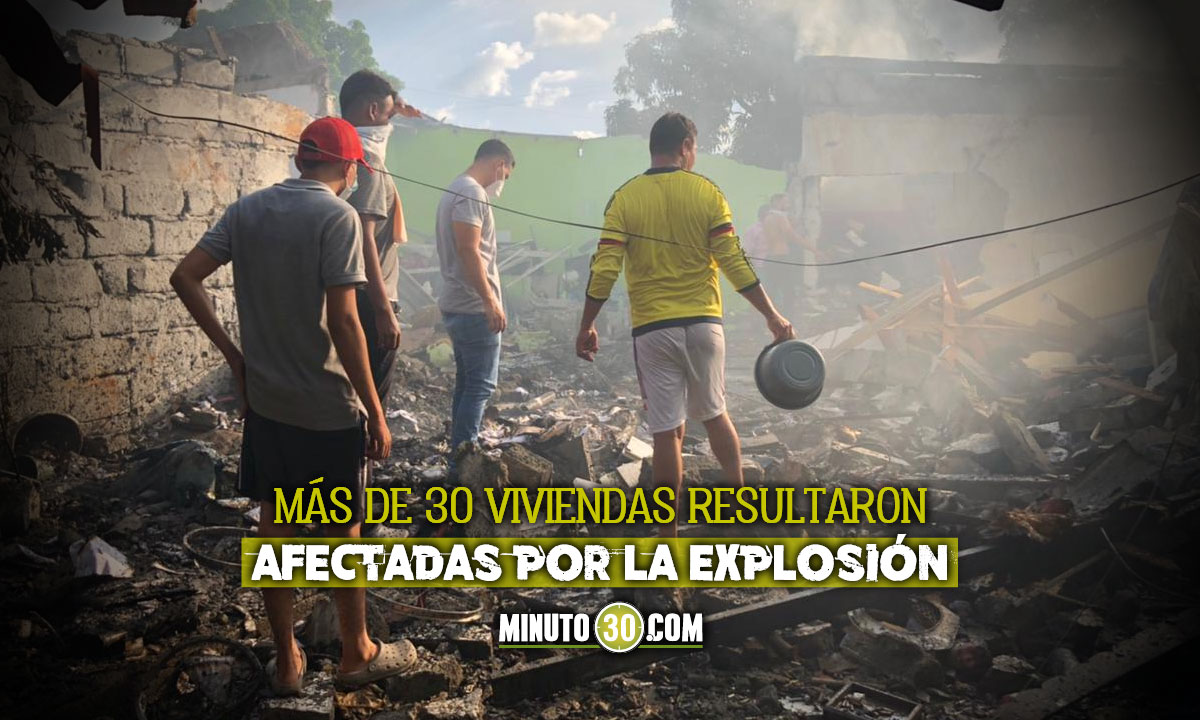 4 heridos por explosión en depósito de pólvora en Montería 4 heridos por explosión en depósito de pólvora en Montería