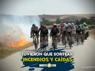 Accidentado inicio de la Vuelta a Burgos para Egan Bernal y Daniel Martínez 1 Accidentado inicio de la Vuelta a Burgos para Egan Bernal y Daniel Martinez