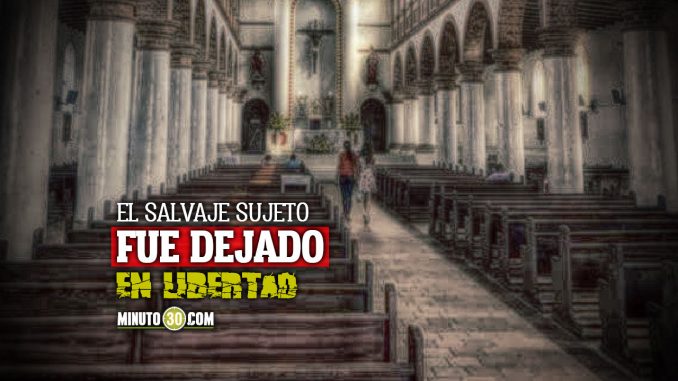 Ataco-a-golpes-a-una-mujer-que-le-pidio-que-hiciera-silencio-en-una-iglesia Garzón
