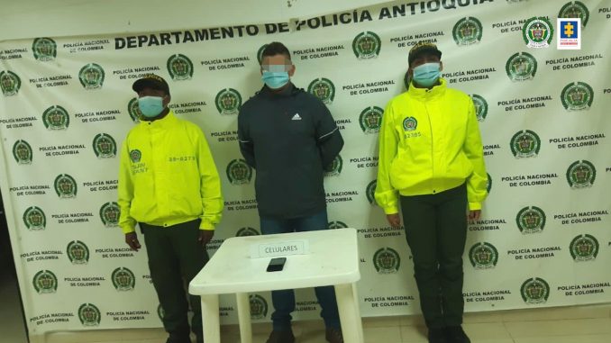 Enviaron a la cárcel a presunto extorsionista de comerciantes en el norte de Antioquia Enviaron a la cárcel a presunto extorsionista de comerciantes en el norte de Antioquia