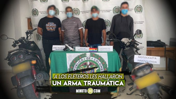 Cayeron-4-delincuentes-que-cometieron-un-robo-en-el-sector-de-Laureles Laureles