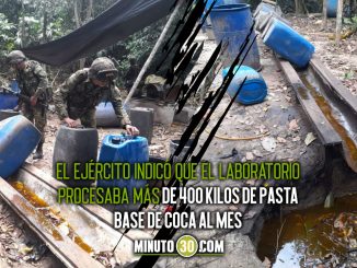 Ejército destruyó en Turbo, Antioquia, un laboratorio para procesar coca 1 Ejército destruyó en Turbo, Antioquia, un laboratorio para procesar coca