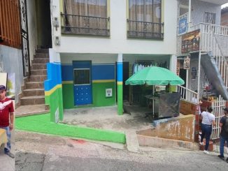 ¡Qué impresión! Hombre se prendió fuego en el barrio El Popular 1 El Popular