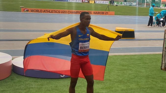 Jhon Berrío atleta