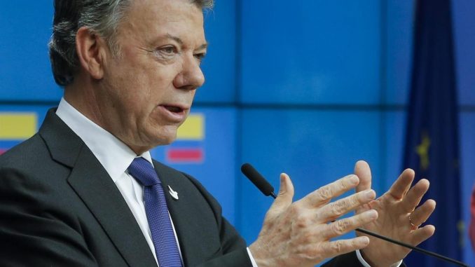 En la imagen un registro del expresidente de Colombia y premio Nobel de Paz, Juan Manuel Santos. EFE/Archivo Juan Manuel Santos