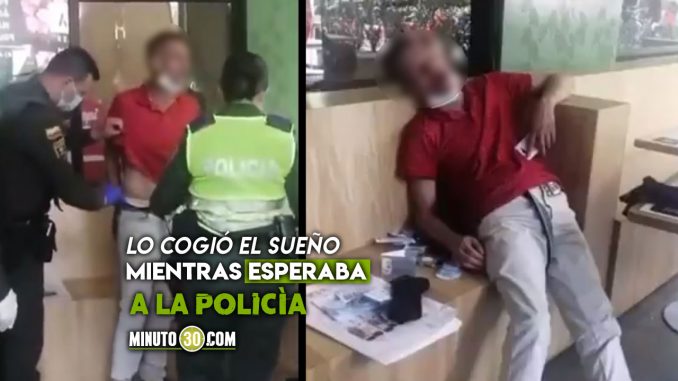 Lo que realmente sucedió con el 'ladrón dormilón' en El Poblado Lo que realmente sucedió con el 'ladrón dormilón' en El Poblado