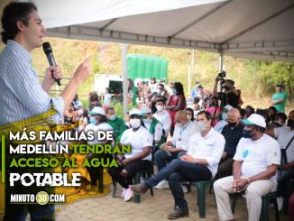 Llevarán agua y alcantarillado a 371 familias de Medellín 1 Llevarán agua y alcantarillado a 371 familias de Medellín