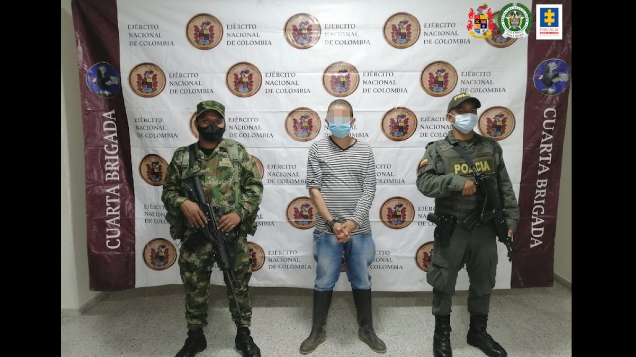 A la cárcel alias "Machín" por homicidios de reincorporados en Antioquia