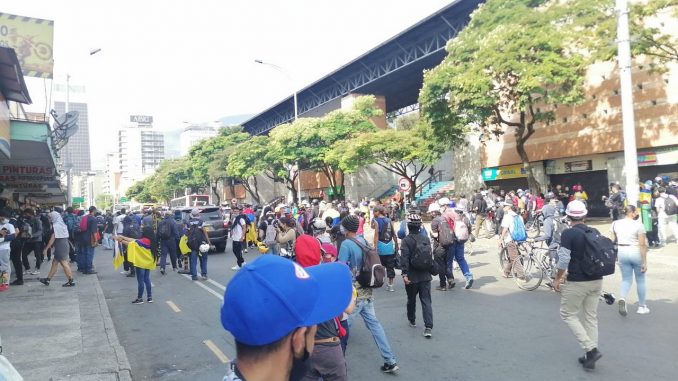 Balance preliminar de las manifestaciones de hoy en Medellín Balance preliminar de las manifestaciones de hoy en Medellín