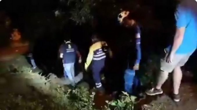 Nino murio tras deslizamiento de tierra