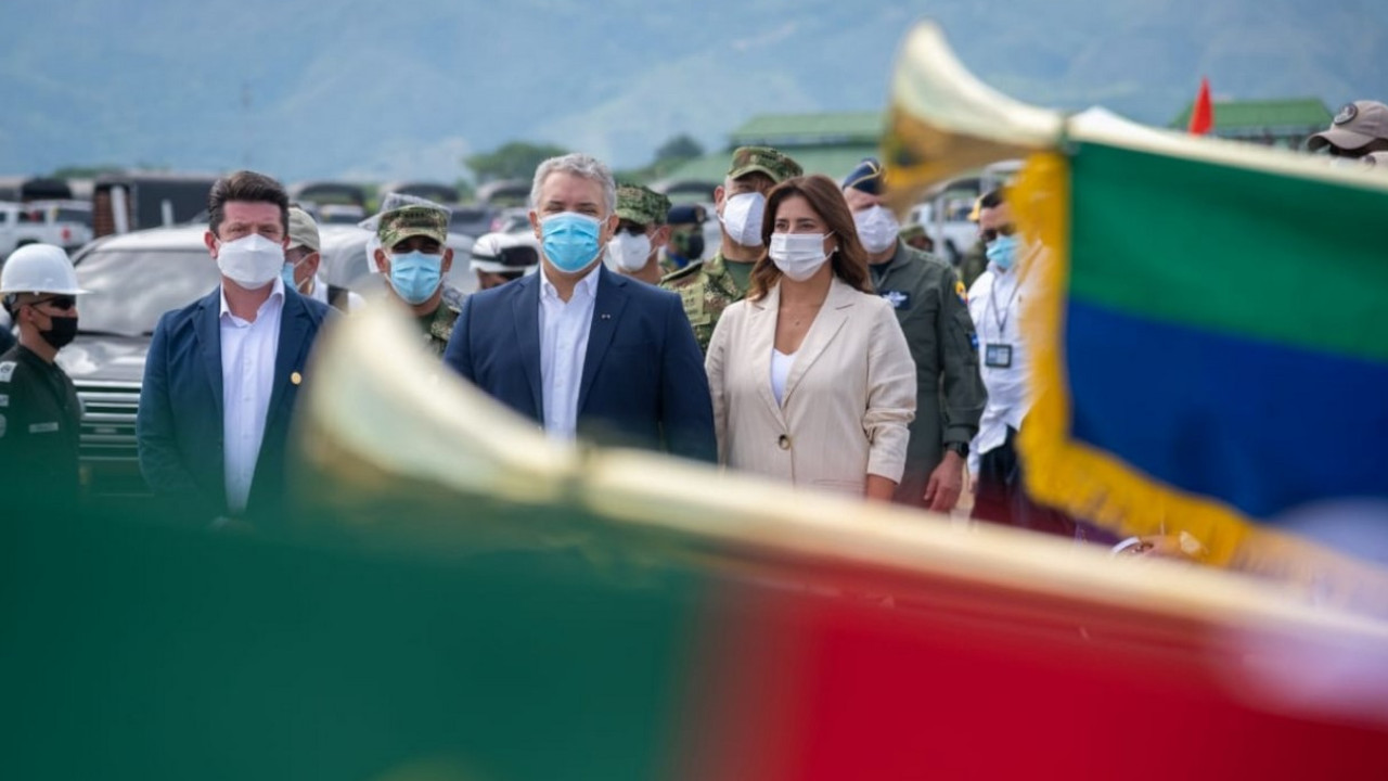 "No seremos consuetas ni melifluos para denunciar a la dictadura venezolana que arruinó a ese país": Presidente Duque